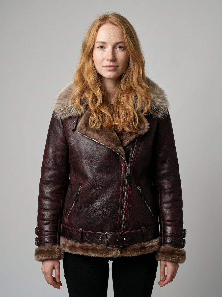 Shearling Bomber Jacket