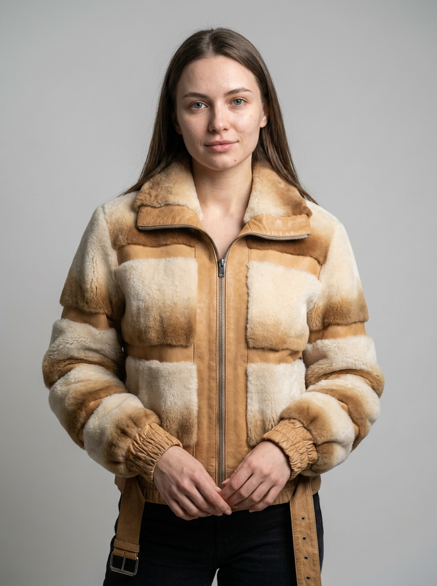 Shearling Bomber Jacket