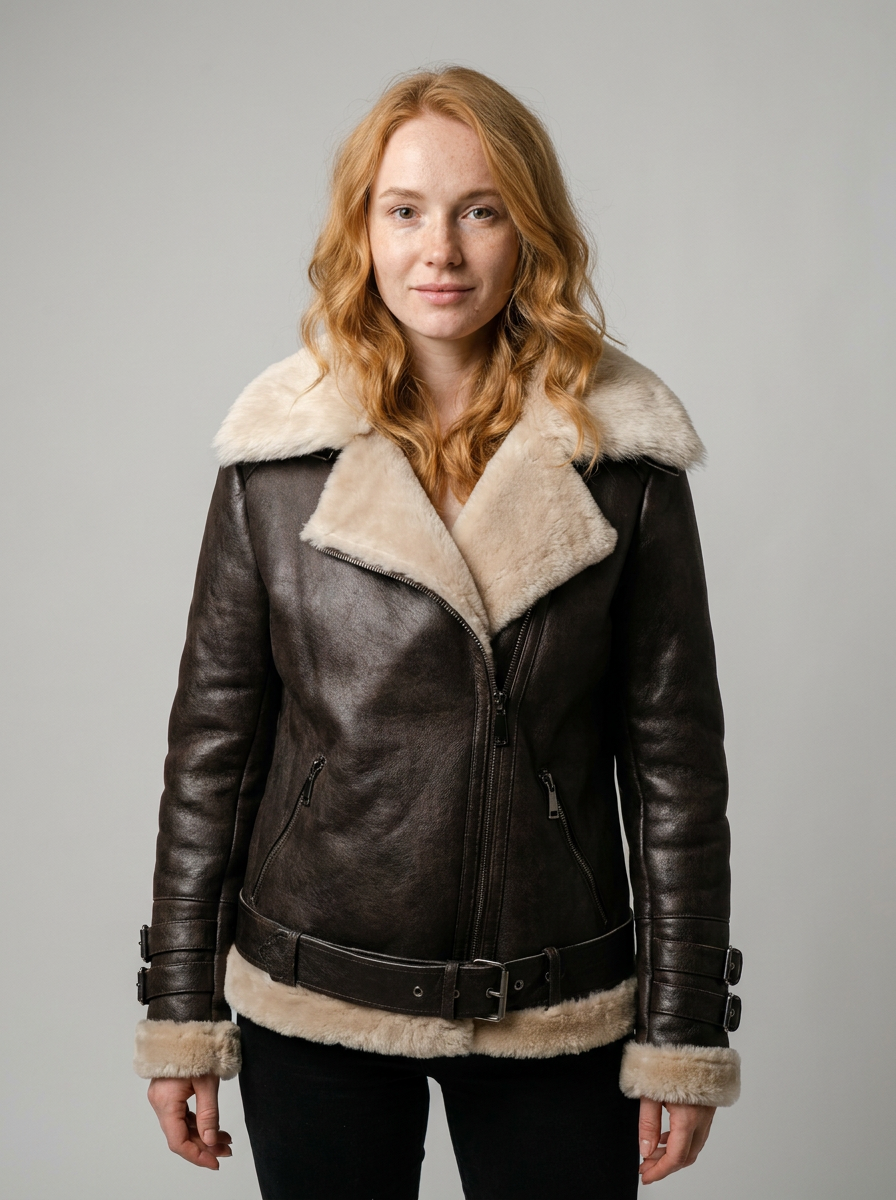 Shearling Bomber Jacket