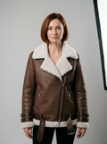 Shearling Bomber Jacket