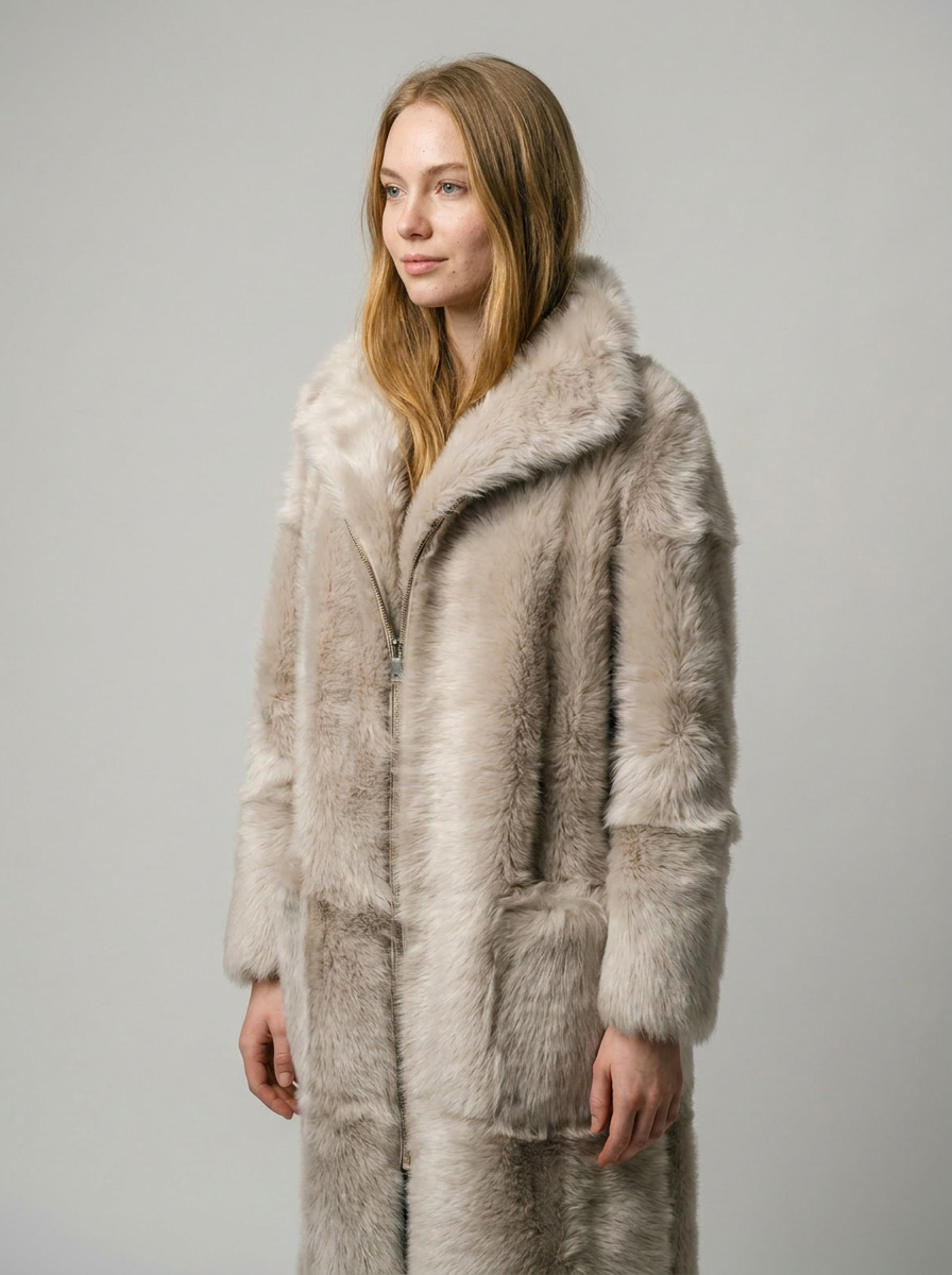 Long Shearling Coat