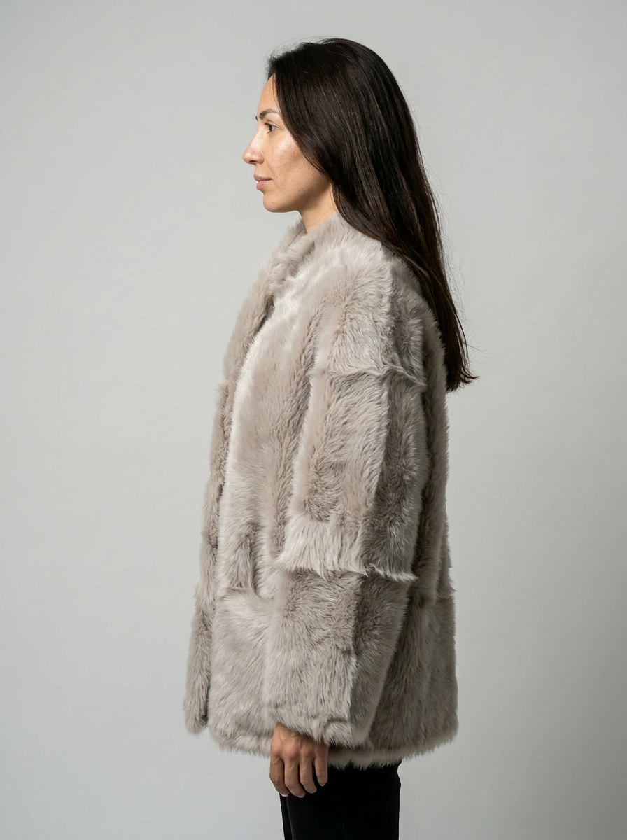 Oversized Shearling Jacket