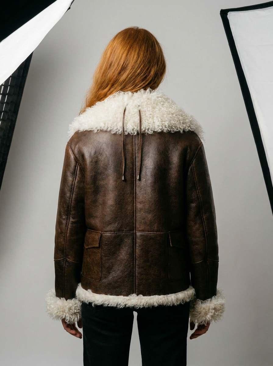 Shearling Leather Jacket