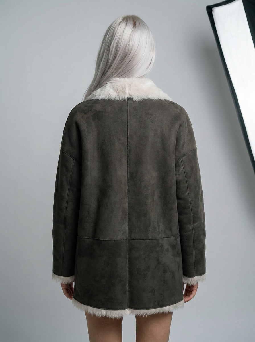 Shearling Lined Coat