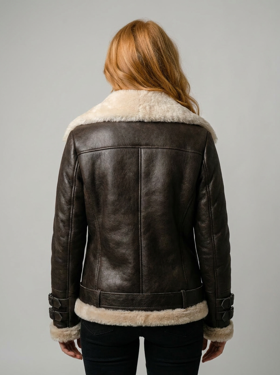 Shearling Bomber Jacket