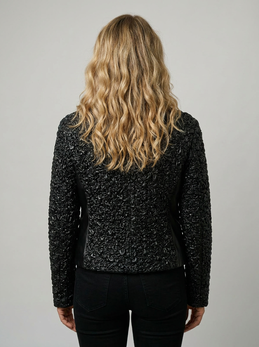 Curly Lamb Shearling Jacket