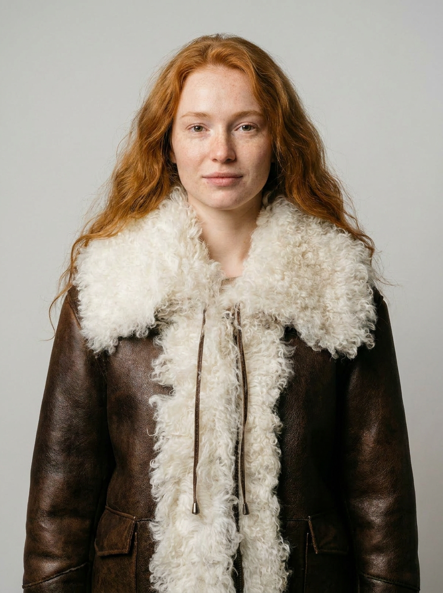 Shearling Leather Jacket