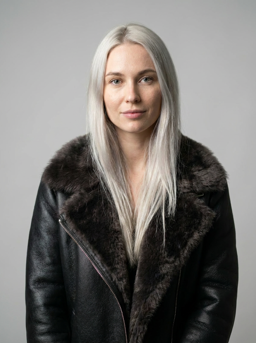 Shearling Biker Jacket