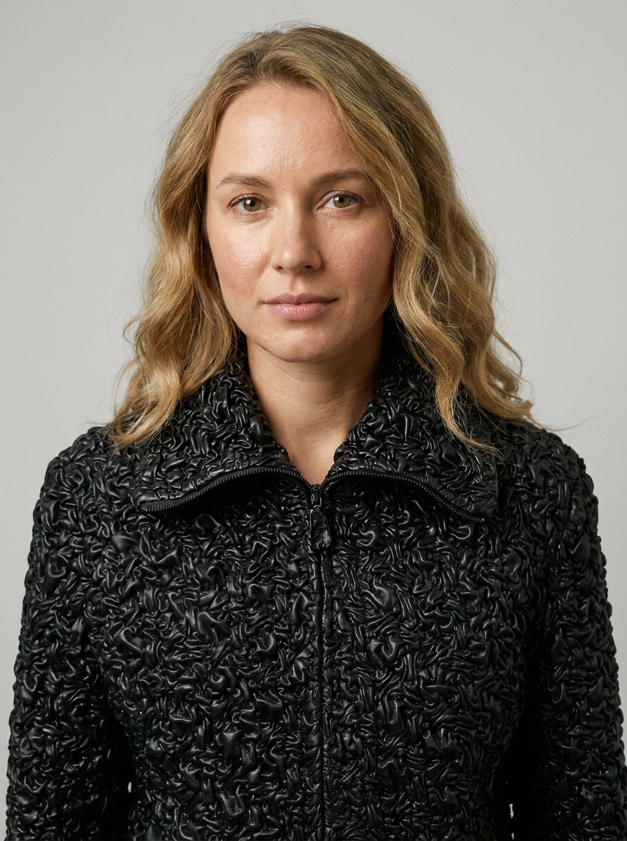 Curly Lamb Shearling Jacket