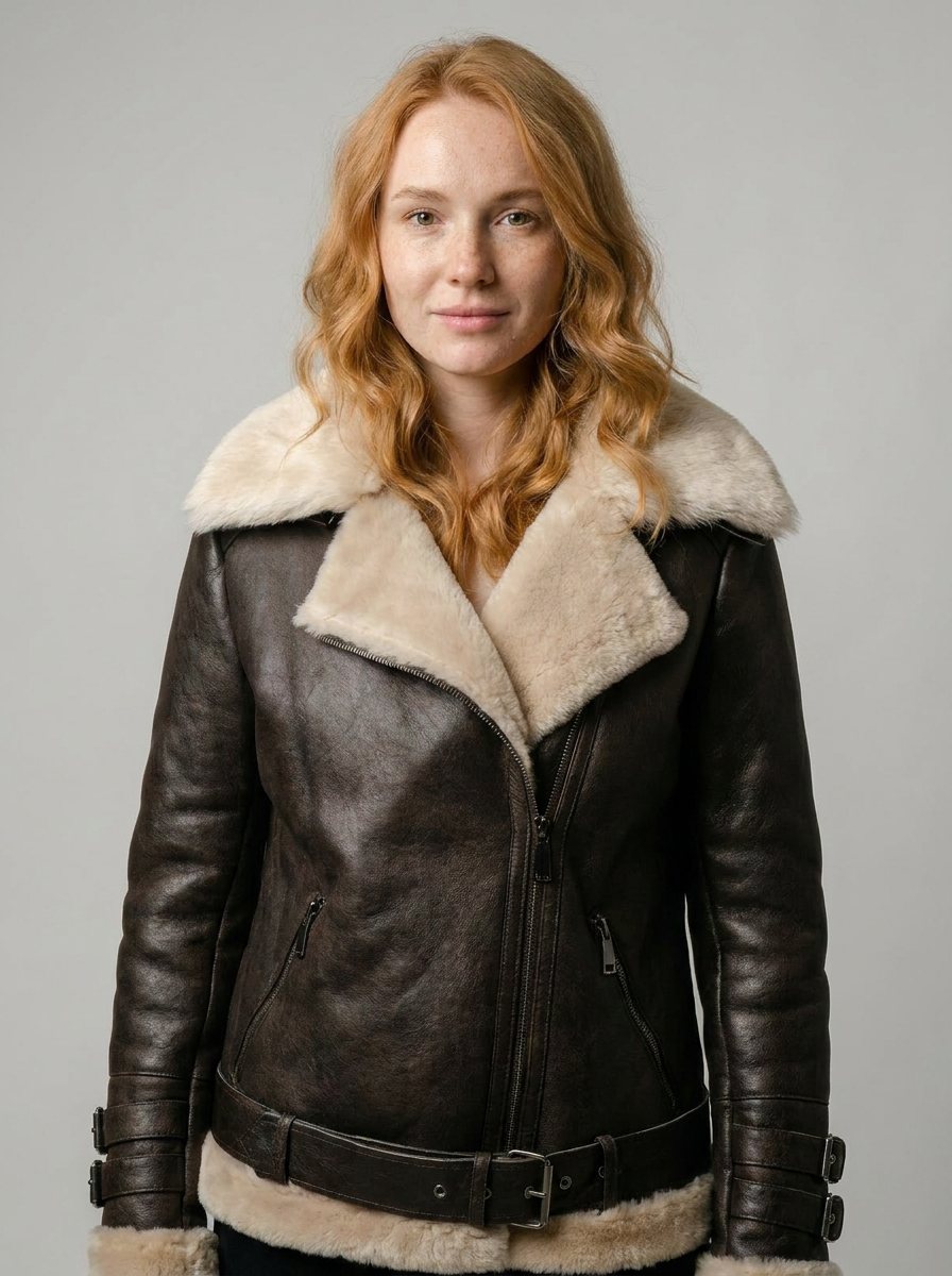 Shearling Bomber Jacket