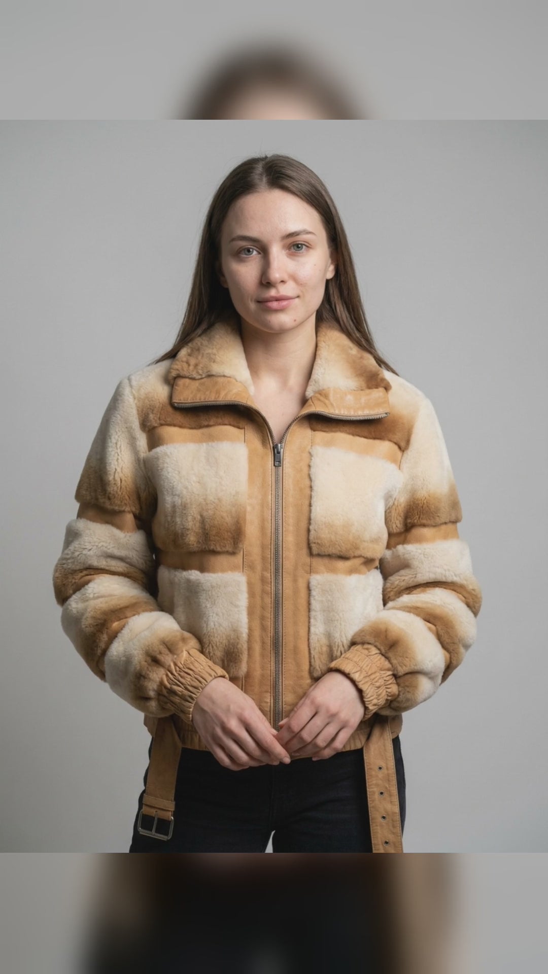 Shearling Bomber Jacket