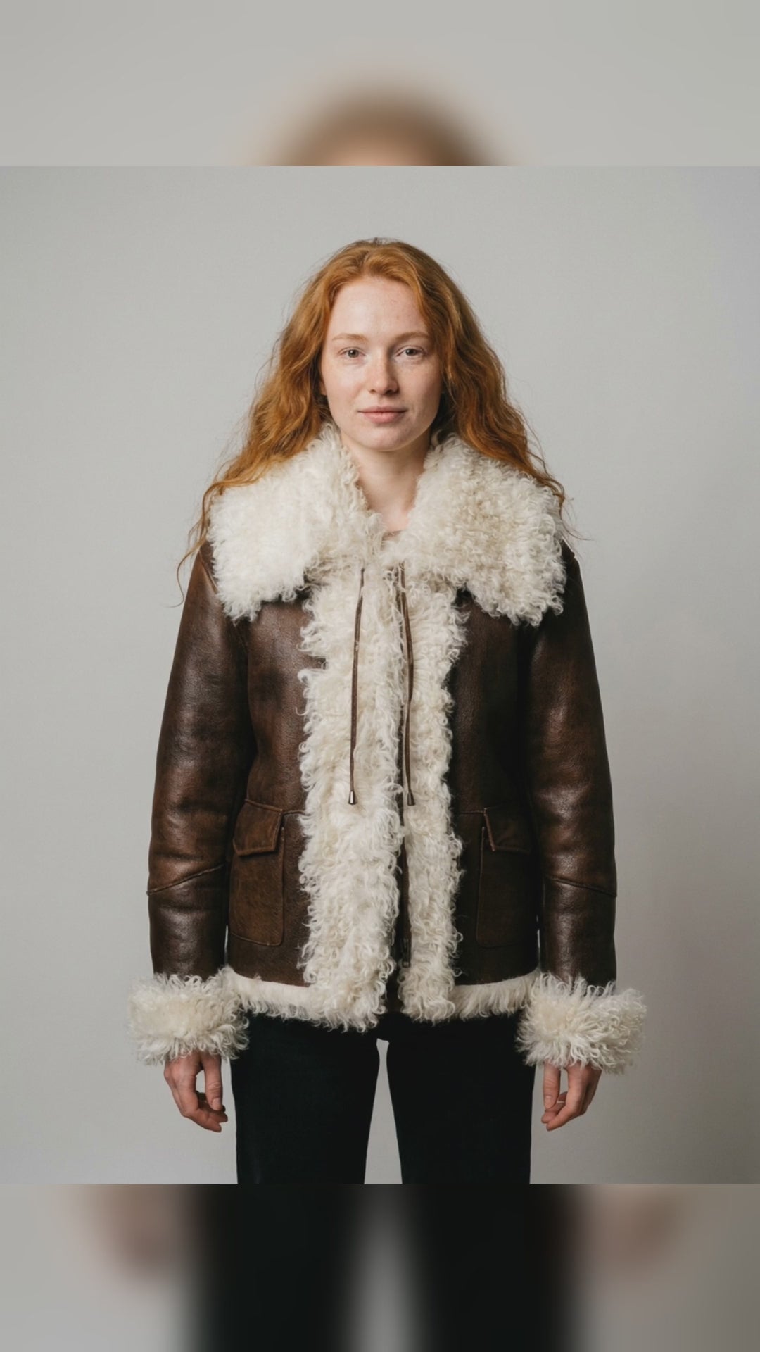 Shearling Leather Jacket