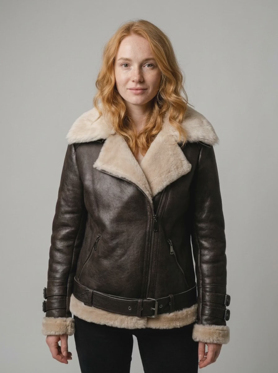 Shearling Bomber Jacket