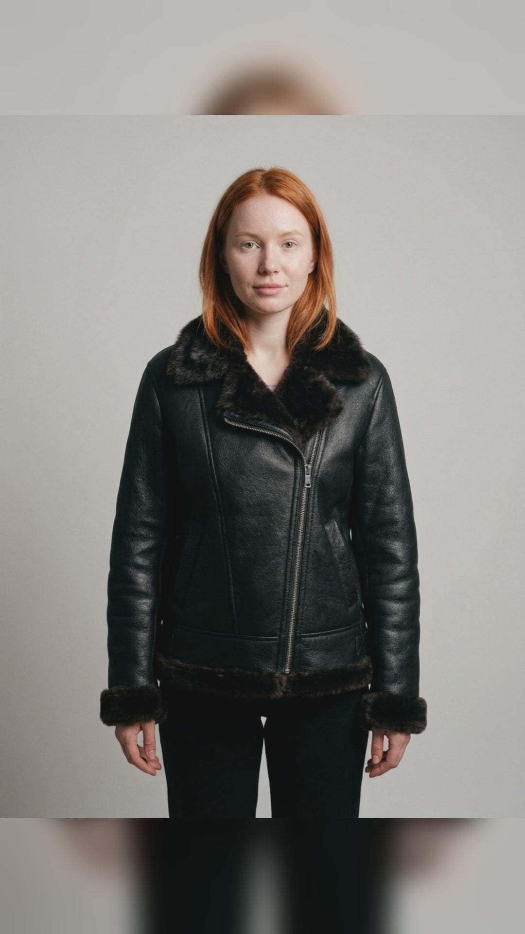 Shearling Bomber Jacket