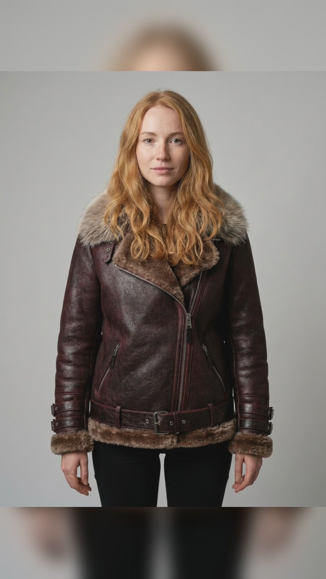 Shearling Bomber Jacket