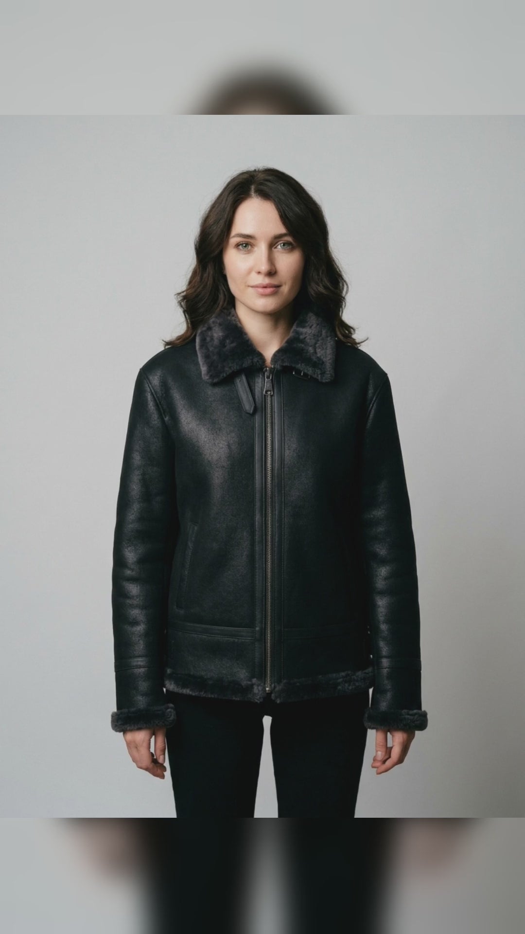 Shearling Bomber Jacket